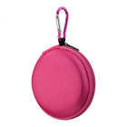 Nifty Round Earbud Case NRECPK , Pink-Slim design fits in pockets and easy to carry