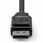 Kensington DisplayPort 1.4 (M/M) Passive Bi-Directional Cable, 6ft-Supports 10-bit color depth, ultra-fast response time, ultra-wide high-speed editing and crystal-clear picture with vibrant video for gamers, graphic designers and video editors