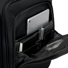 Bugatti Madison Ultimate 21.5" Softside Carry-on Luggage with Laundry Bag - Black-Various zippered and slit pockets inside the carry-on, for optimal organization of your electronic items and travel accessories