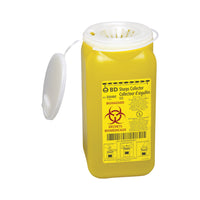 Wasip Sharps Container - 1.4L-This 1.4L disposable sharps container is designed for the safe disposal of syringes, blades, scalpels, broken vials, etc.