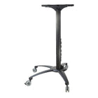 TygerClaw Mobile TV Stand for 32" - 55" TV, 39.4" x 22.7" x 43.3", Black-Cable Management