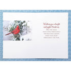 Rosedale "Merry Christmas" Bird Greeting Cards with Envelopes - 5-1/2" x 8" - 12 Pack-External Message: Merry Christmas