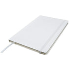 JAM Paper Hardcover Lined Notebook with Elastic Closure, Large, 5.88 x 8.5 Journal, White, 2 Pack (340526604g)-4