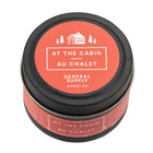 General Supply Goods + Co Brass Travel Tin - 3.5 oz - At The Cabin-premium soy wax candle