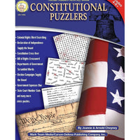 eBook: Mark Twain 1392-EB Constitutional Puzzlers - Grade 4 - 8-You will receive two emails: one confirming your entire order, and one with a "Download Software" buttonYou can download immediately or return to your email to download later