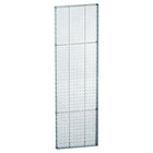 Azar Displays 44" x 13.5" Pegboard 1-Sided Wall Panel, Translucent Clear, 2 Pack-For use with flat surface