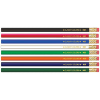 Musgrave Pencil Company Dozen Wood Case Hex Pencil - Assorted-Assorted