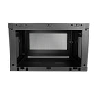 StarTech 6U Wall-Mount Server Rack Cabinet, Up to 16.9" Deep-Maximize compatibility by switching the mounting rails between square cage nut holes or tapped 12-24 holes