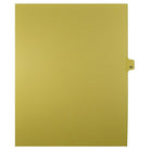 Mark Maker Legal Exhibit Index Tab Buff Single Tabs, 1/25th Cut, Letter Size, No Holes, Number 36, 25 Pack-Buff Single Tabs, 1/25th Cut