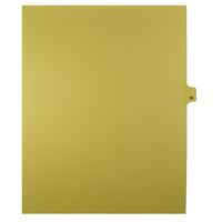 Mark Maker Legal Exhibit Index Tab Buff Single Tabs, 1/25th Cut, Letter Size, No Holes, Number 36, 25 Pack-Buff Single Tabs, 1/25th Cut
