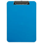 JAM Paper Plastic Clipboards, 9" x 13", Blue, 2 Pack (340926882g)-Blue