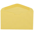JAM Paper #6.75 Commercial Envelopes, 3.63 x 6.5, Canary Yellow, 1000 Pack (357617061)-Size: #6 3/4 (3-5/8" x 6-1/2")