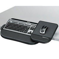 Fellowes Tilt n' Slide Pro Keyboard Manager, (8060201)-Platform tilts or slides with ease