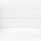 Flash Furniture Contemporary Vinyl Adjustable Height Barstool with Horizontal Stitch Back & Chrome Base - White - 2 Pack-Chrome Base