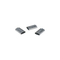Kleton Steel Seals, Closed, Fits Strap Width: 1/2"-Type: Closed
