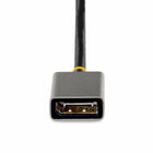 StarTech Active 4K HDMI 2.0 to DisplayPort 1.2 Adapter Cable - 1ft - Black/Grey-Wide screen supported