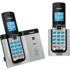 VTech DS6611-2 2 Handset Connect to Cell Cordless System-Connect to Bluetooth®wireless technology -enabled cellular phones to make and recieve cellular calls with the ease and comfort of a home phone system