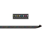 Teacher Created Resources Chalkboard Brights Magnetic Strips, 72 Pack-Create fresh looks for bulletin boards, windows, walls, and class projects with borders and trimmers