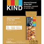 KIND Caramel Almond SeaSalt Bar - 40g - 12 Pack-Good source of fibre (7g)