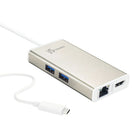 j5create JCA374 USB Type-C Multi-Adapter HDMI & Gigabit Ethernet & USB3.0-Type-C