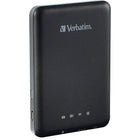 Verbatim MediaShare Wireless Portable Streaming Device, 2-Port-Connect up to 5 devices simultaneously to share videos, music, photos and data
