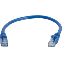 C2G Cat6 Snagless UTP Unshielded Network Patch Cable, 3m/9.8'' Blue-Snagless design for network adapters, hubs, switches, routers, DSL/cable modems, patch panels and other high performance networking applications.