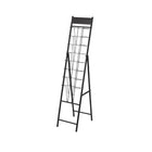 FuTECH Brochure Holder with 8 Pockets - 10.5"W x 52.5"H - Black-Literature Holders