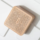 Decent Living Wooden Bluetooth Speaker - Square - Dot-Stylish and durable beech wood body