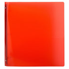 JAM Paper Plastic 3 Ring Binder, 0.75 inch, Red, 4 Pack (750T1reg)-4