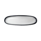 Maxwell & Williams Granite Platter - 16" x 4.75" - Black - 4-Pack-16" x 4.75"