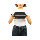 ZIPIT Lenny Pencil Case - Black-Black