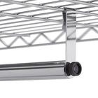 TRINITY EcoStorage  Mobile Closet Organizer, Chrome (TBFZ-2702)-Easy, no tool assembly