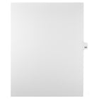 Mark Maker Legal Tabs - Letter Size - White - 1/25th cut - 25 tabs per package - 5 packages Pack - Number 187-White Single Tabs