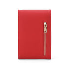 Champs RFID Blocking Smartphone Bag - Red-Magnetic flap with pushlock closure