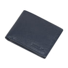 Roots Men's Leather Slimfold RFID Wallet with Removable Passcase - Navy-1 removable ID card case, with 3 ID windows