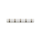 Umbra Flip 5-Hook, High Gloss, White-Urban dwellers can revel in the streamlined form of Flip, with hooks that pull in and out, its the hook for any entryway
