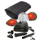 Koolatron 270 Gallon Liner Pond Kit with Solar Light-Includes Fish Friendly Non Toxic Pond Liner