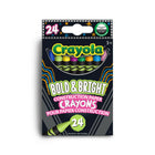 Crayola Bold & Bright Construction Paper Crayons - 24 Pack-Arts & Crafts: Construction Paper Crayons are specially formulated to lay down bright, creamy colour on all kinds of paper. Easily colour on construction paper, brown paper bags, cardstock, and more!
