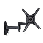 TygerClaw Full-Motion Wall Mount for 17" - 37" TV, 10.5" x 11.3" x 4", Black-Medium size Full-Motion wall mount