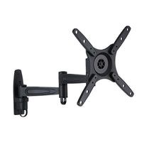 TygerClaw Full-Motion Wall Mount for 17" - 37" TV, 10.5" x 11.3" x 4", Black-Medium size Full-Motion wall mount