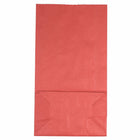 Jam Paper Kraft Lunch Bags - Large - 6" x 11" x 3.5" - Red - 25 Pack-Made out of 100% recycled paper