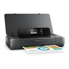 HP Officejet 200 Wireless Colour Portable Inkjet Printer-Prints up to 10 ppm black and white, 7 ppm colour (on AC); Prints up to 9 ppm black and white, 6 ppm colour (on battery); up to 500 pages per month duty cycle