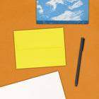 JAM Paper A2 Invitation Envelopes, 4.38 x 5.75, Brite Hue Yellow Recycled, 250 Pack (15839H)-Paper Weight: 24 lbs.