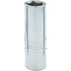 Gray Tools 5/8" X 1/2" Drive, Chrome Spark Plug Socket-Size: 5/8"