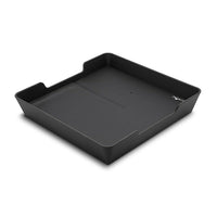 Eggtronic 10W WirelessCharging Valet Tray Soft Leather - Black-Position Freedom