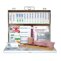 Ontario Deluxe Regulation First Aid Kits, Container Type - #2 Plastic, SAY168-Kit Type - SEC. 10 DELUXE, 6 - 199 WORKERS