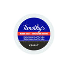 Timothy's Colombian La Vereda K-Cup Pods - 24 Pack-Medium roast strength
