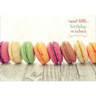 Aline Greetings General Birthday Card, Macaroons, sweet little birthday wishes, 18 Pack-Premium uncoated paper stock