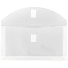 JAM Paper Plastic Envelopes with Hook & Loop Fastener, #10, 5.25 x 10, 1 Expansion, Assorted Colours Poly, 6 Pack-5