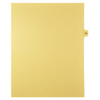 Mark Maker Legal Tabs - Letter Size - Buff - 1/15th cut - 25 tabs per package - 5 packages Pack - Number 185-Buff SingleTabs
